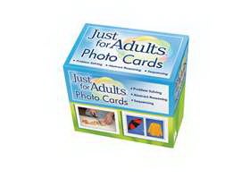 Problem Solving / Compare-Contrasting / Odd One Out / Sequencing Picture Cards Just for Adults™ Photo Cards Language and Cognitive Skills