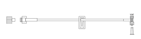 IV Extension Set SmartSite™ Small Bore 6 Inch Tubing Sterile