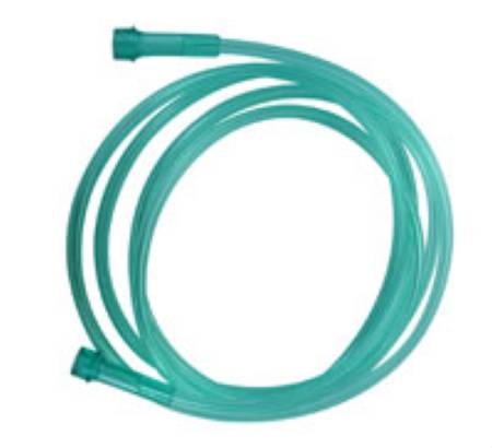 Nasal Cannula AMSure® Adult Curved Prongs / Flared Prongs 7 Foot Tubing Low Flow Rate