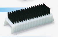 Scrub Brush Cub Nylon Bristles White