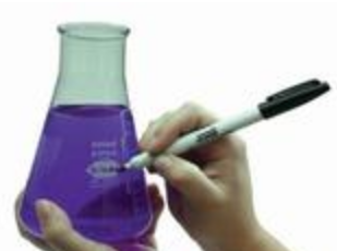 Lab Marker Secureline® Blue Cap