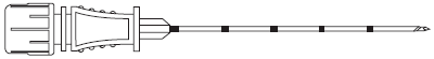 Coaxial Biopsy Needle Truguide® 15 Gauge 13.8 cm Length
