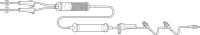 Primary IV Administration Set Clearlink™ Gravity 2 Ports 15 Drops / mL Drip Rate 170 to 260 Micron Filter 99 Inch Tubing Blood / Solution