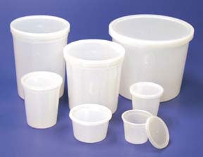 Lab Storage Container Fisherbrand™ General Purpose Pail Polypropylene 2,500 mL (86 oz.)