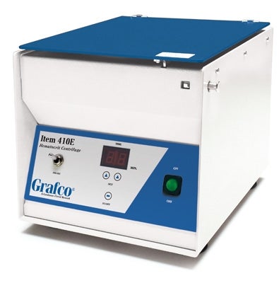 Hematocrit Centrifuge Grafco® 24 Place Fixed Angle Rotor Fixed Speed 12,000 RPM
