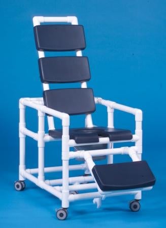 shower chair with reclining back