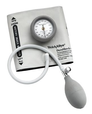 Aneroid Sphygmomanometer Unit DuraShock® Pediatric Cuff Vinyl Cuff 13 - 19.5 cm Pocket Aneroid