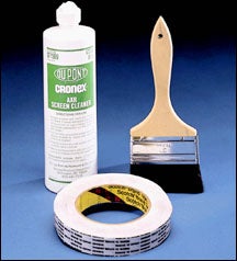 Screen Cleaner 12 oz, Plastic Cassettes & Screens