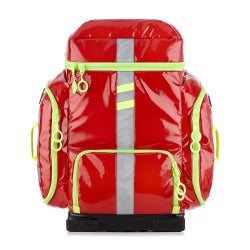 EMS Backpack G3 Clinician Red Urethane-Coated Tarpaulin 7 X 17 X 20 Inch