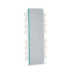 Cleanroom Wet Mop Pad Contec® EasyCurve™ White Microfiber Reusable
