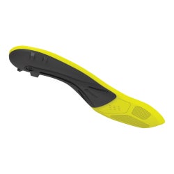 Insole CARBON Pro Hockey Full Length Carbon Fiber / Foam Skate Size 11 to 12 Black / Yellow