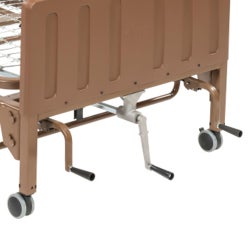 Manual Bed 88 Inch Length Hand Crank Spring Deck 15 to 22-4/5 Inch Height Range