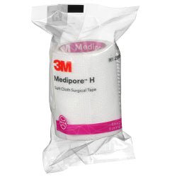 Perforated Medical Tape 3M™ Medipore™ H White 2 Inch X 2 Yard Soft Cloth NonSterile