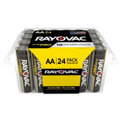 Alkaline Battery Rayovac® Ultra Pro™ AA Cell 1.5 Volt Disposable 24 Pack