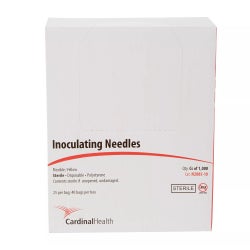Inoculating Needle Cardinal Health™ 10 μL Polystyrene Integrated Handle Sterile
