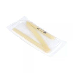 Wound Drain Tube Cardinal Health™ Flat Type With Safety Pin Flat Channel Type 3/8 Inch Size Sterile