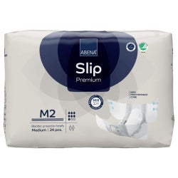 Incontinence Brief Abena® Slip Premium M2 Adult Medium Unisex Disposable Heavy Absorbency