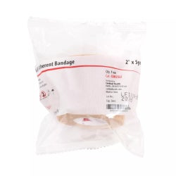 Cohesive Bandage Cardinal Health™ 1-1/2 Inch X 5 Yard Self-Adherent Closure Tan NonSterile Standard Compression