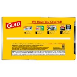 Trash Bag Glad® ForceFlex™ Plus 30 gal. 1.05 mil 30 X 32 Inch Black Dispenser Box