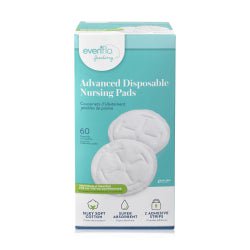 Nursing Pad Evenflo Advanced One Size Fits Most Breathable Material Disposable