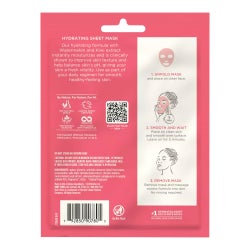 Facial Moisturizer Burt's Bees® Hydrating Sheet Mask 0.33 oz. Individual Packet Watermelon Scent Mask