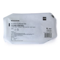 Suction Catheter Tray McKesson 10 Fr. DeLee Tip Chimney Control Vent