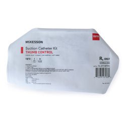 Suction Catheter Tray McKesson 18 Fr. DeLee Tip Chimney Control Vent