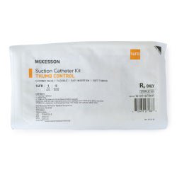 Suction Catheter Tray McKesson 16 Fr. DeLee Tip Chimney Control Vent