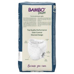 Unisex Youth Training Pants Bambo® Dreamy Night Pant Pull On with Tear Away Seams Size 4 to 7 Years Disposable Heavy Absorbency