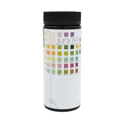 Urinalysis Reagent Rapid Response® Blood, Glucose, Ketone, Leukocytes, Nitrite, pH, Protein CLIA Waived For Visual / Rapid Response U120 Urine Analyzer 100 Tests