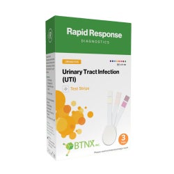 Urinalysis Test Kit Rapid Response® Urinary Tract Infection Detection 3 Tests CLIA Waived