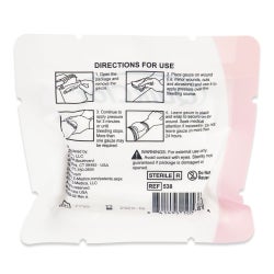 Hemostatic Dressing QuikClot® Bleeding Control 3 Inch X 4 Yard 1 Count Sterile