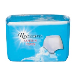Reassure® Protective Underwear Female Cotton / Polyester Large Pull On Reusable