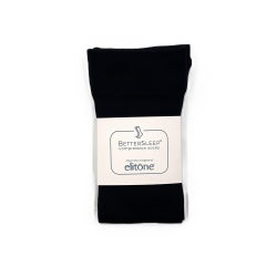 Compression Socks Elitone BetterSleep® Knee High One Size Fits Most Black Closed Toe