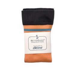 Compression Socks Elitone BetterSleep® Knee High One Size Fits Most Coral Closed Toe