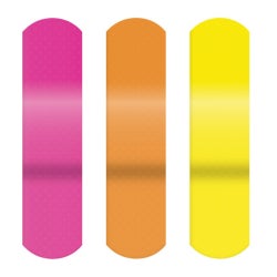 Adhesive Strip Dukal Design Series Plastic Neon 3/4 X 3 Inch Sterile