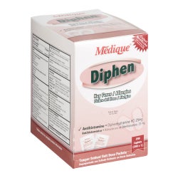 Allergy Relief Diphen 25 mg Strength Tablet 200 per Box