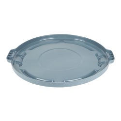 Trash Can Lid Rubbermaid® Strong, Snap-On Lid for Secure, Stable Stacking, Gray