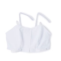 Post-Surgical Bra McKesson 42 to 44 Inch Chest 2X-Large White Front Hook and Loop Closure Drain Holders