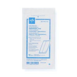 Abdominal Pad Medline Essentials 5 X 9 Inch Sterile 1 per Pack