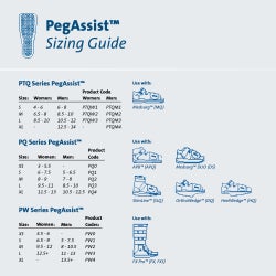 Offloading Insole Peg Assist™ Removable Peg EVA / Foam / Poron Cover Men 12.5 to 14 Blue