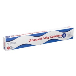 Foley Catheter 2-Way Standard Tip 5 cc Balloon 26 Fr. Silicone Coated Latex