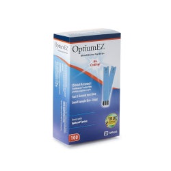 Blood Glucose Test Strips Optium EZ® 100 Strips per Pack For Optium EZ Glucose Meter