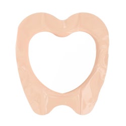 Foam Dressing Optifoam® Gentle 7 X 8 Inch With Border Waterproof Backing Silicone Border Sacral Sterile