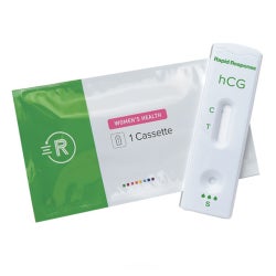 Reproductive Health Test Kit Rapid Response™ hCG Pregnancy Test 25 Tests CLIA Waived