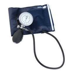 Aneroid Sphygmomanometer Unit MABIS®Caliber™ Adult Cuff Nylon Cuff 28 - 42 cm Palm Aneroid