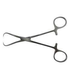 Towel Clamp Symmetry® Backhaus 5-1/4 Inch Length German Stainless Steel