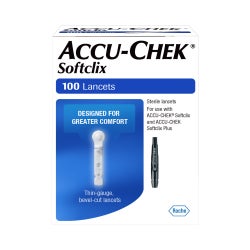 Lancet for Lancing Device Accu-Chek® 28 Gauge Non-Safety Twist Off Cap Multiple Sites