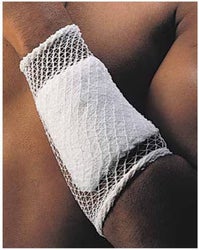Elastic Net Retainer Dressing Stretch Net™ Tubular White Elastic Size 12 25 Yard Length X-Large Torso NonSterile