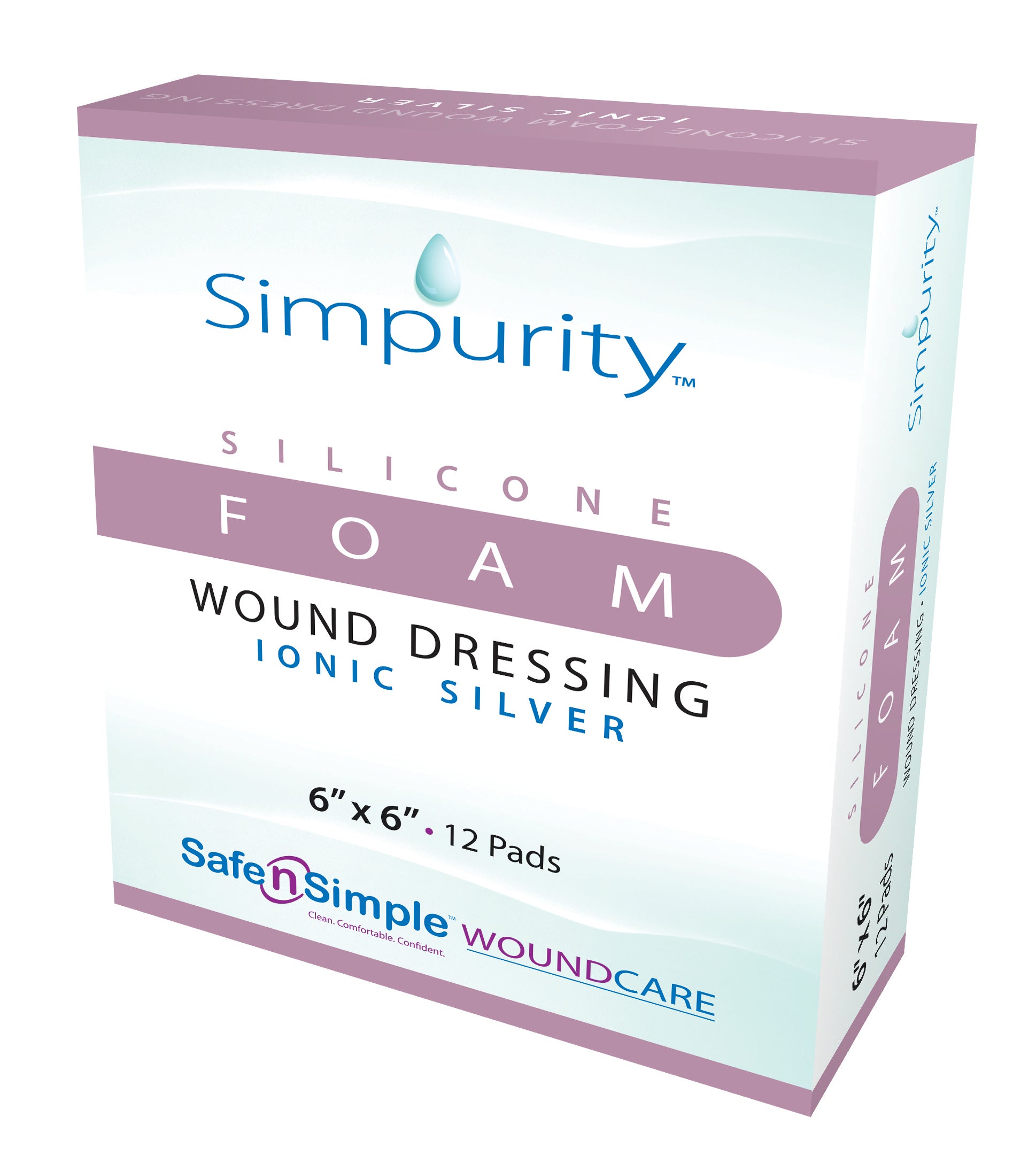 Silver Foam Dressing Simpurity Square Sterile MK 1059069